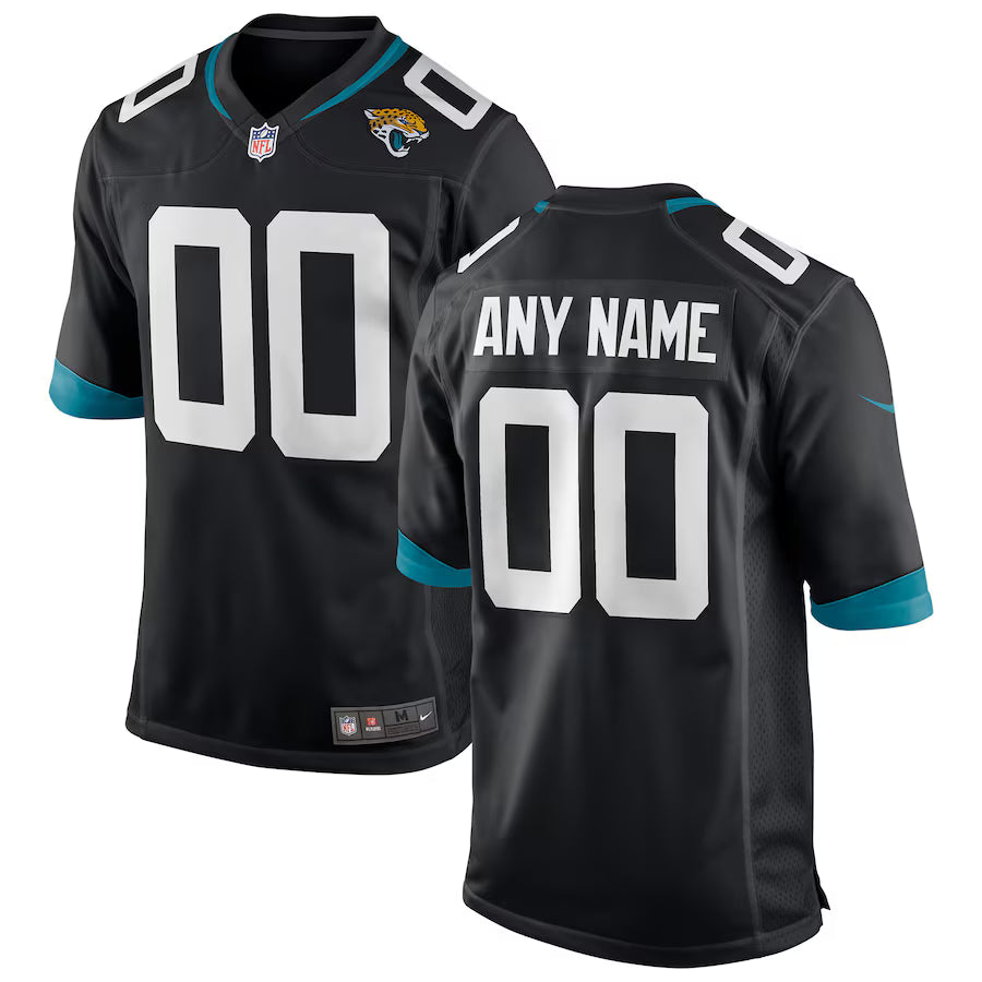 Custom Jacksonville Jaguars Jersey - Black