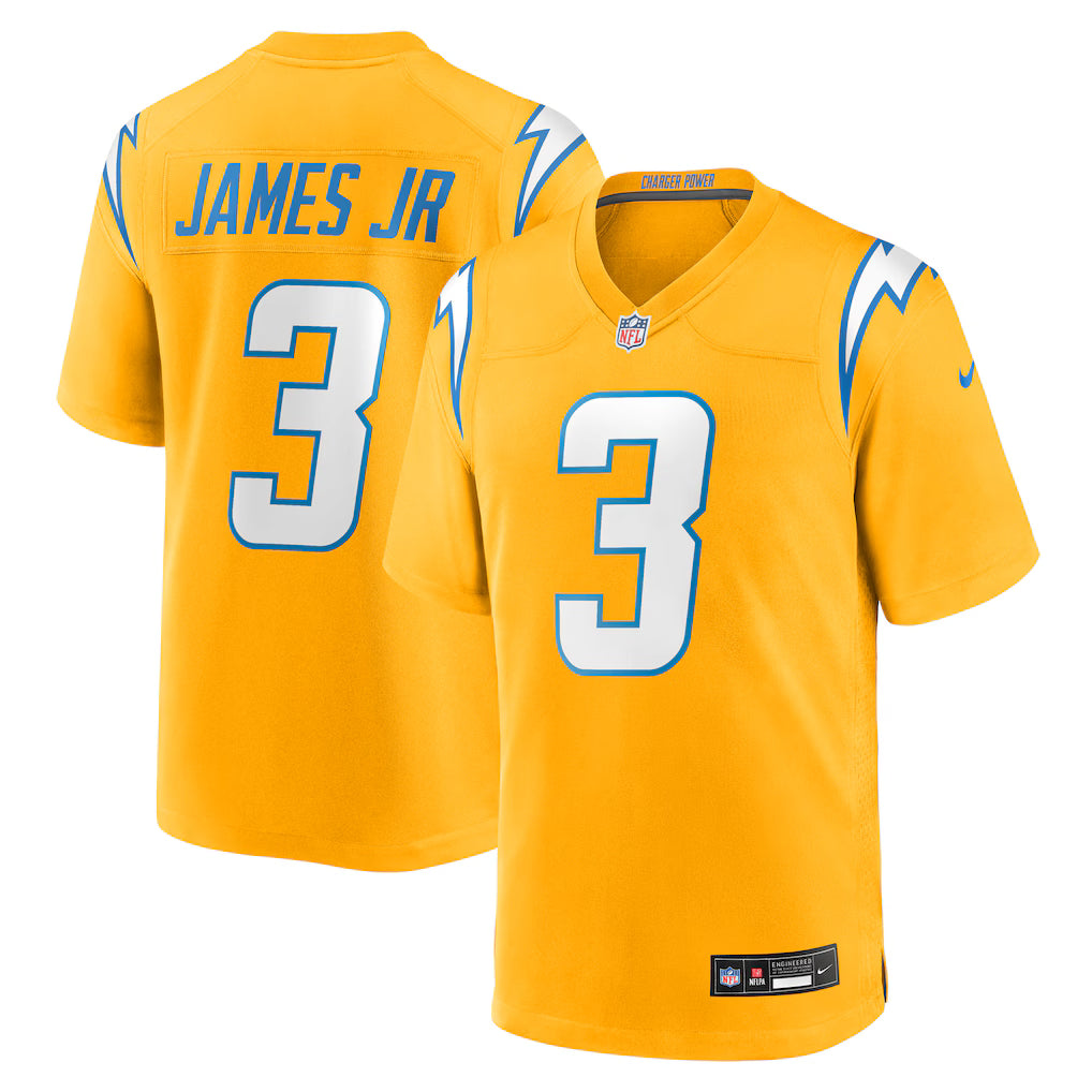 Derwin James Jr. Los Angeles Chargers Alternate Charger Power Jersey - Gold