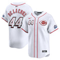 Elly De La Cruz Cincinnati Reds 2025 MLB Speedway Classic Home Jersey - White
